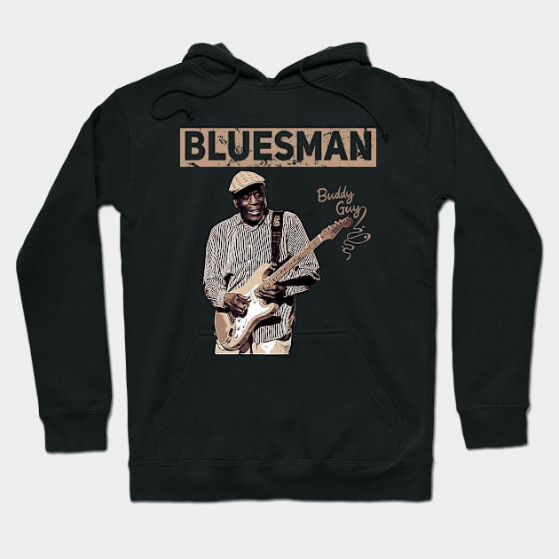 Bluesman // Buddy Guy Hoodie by Degiab